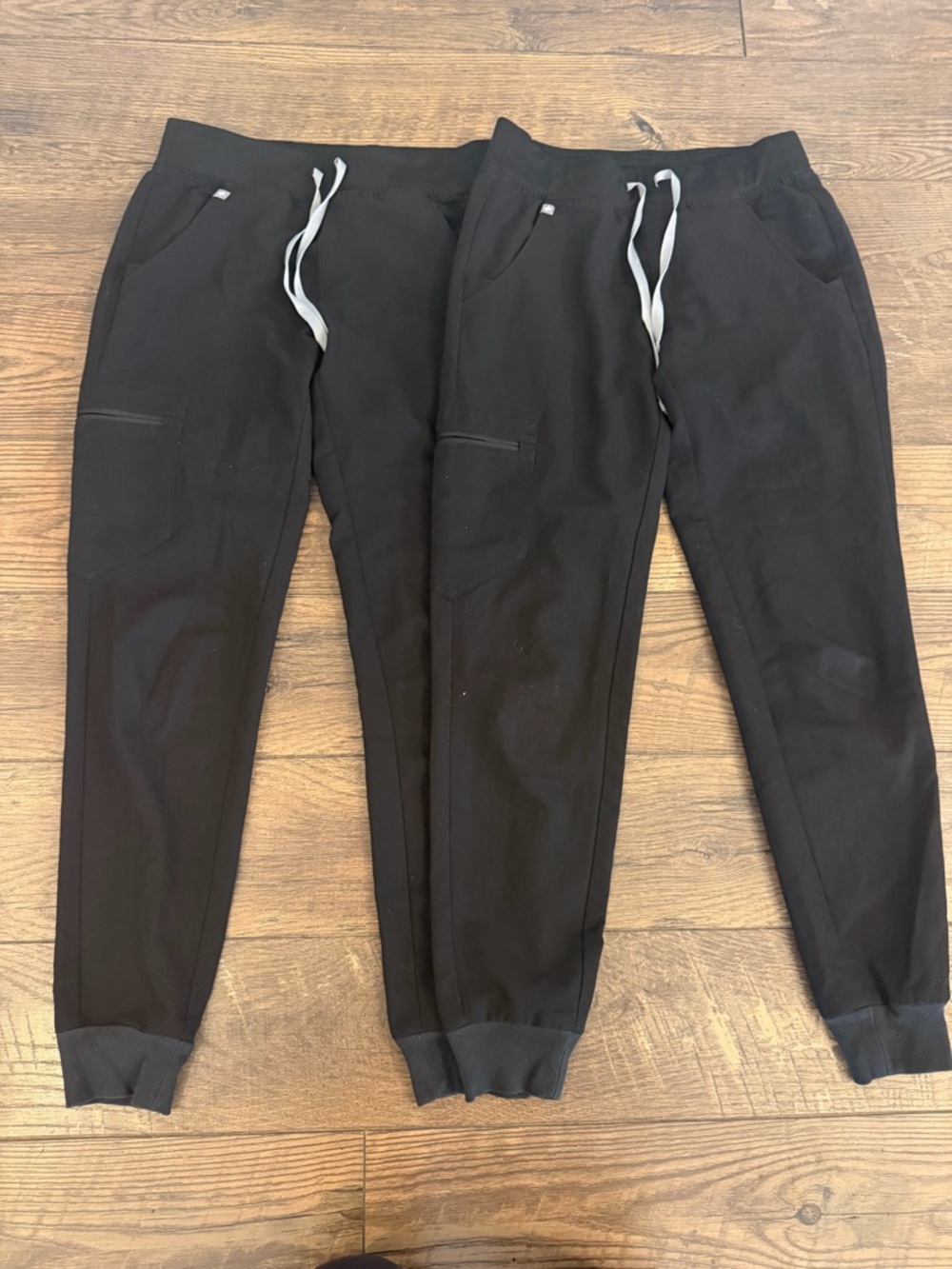Figs Womens Zamora Scrub Pants Set of 2, Size XS Black